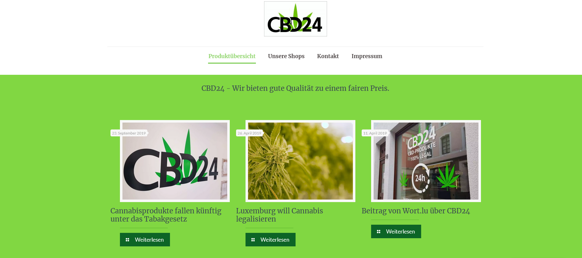 Website CBD 24