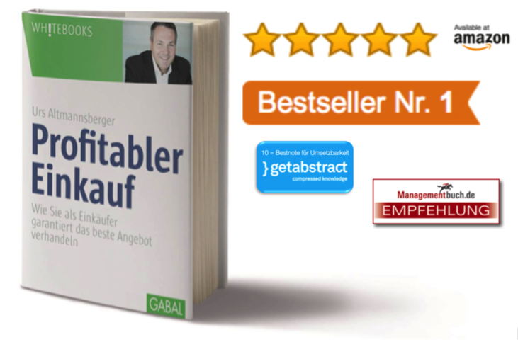 Bestseller Profitabler Einkauf. Wie sie garantiert mehr aus Preisverhandlungen und Konditionsverhandlungen heraus holen.