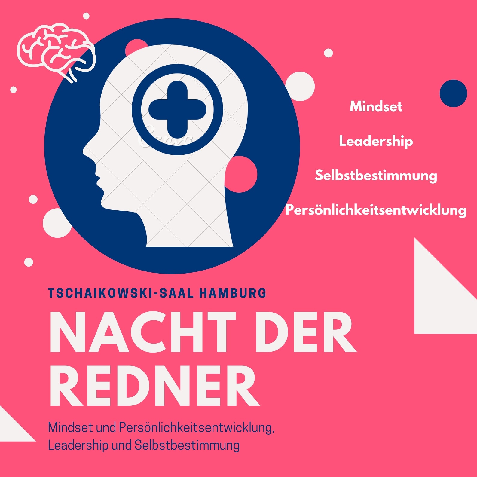 Business Coaches, Trainer and Speaker live on Stage; Instagram: @nacht_der_redner