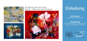 Hamit Ataseven - Vernissage am 13.11.2021 - Ausstellung bis 16.01.2022 in Erding @ Atelier Galerie Reiter | Erding | Bayern | Deutschland