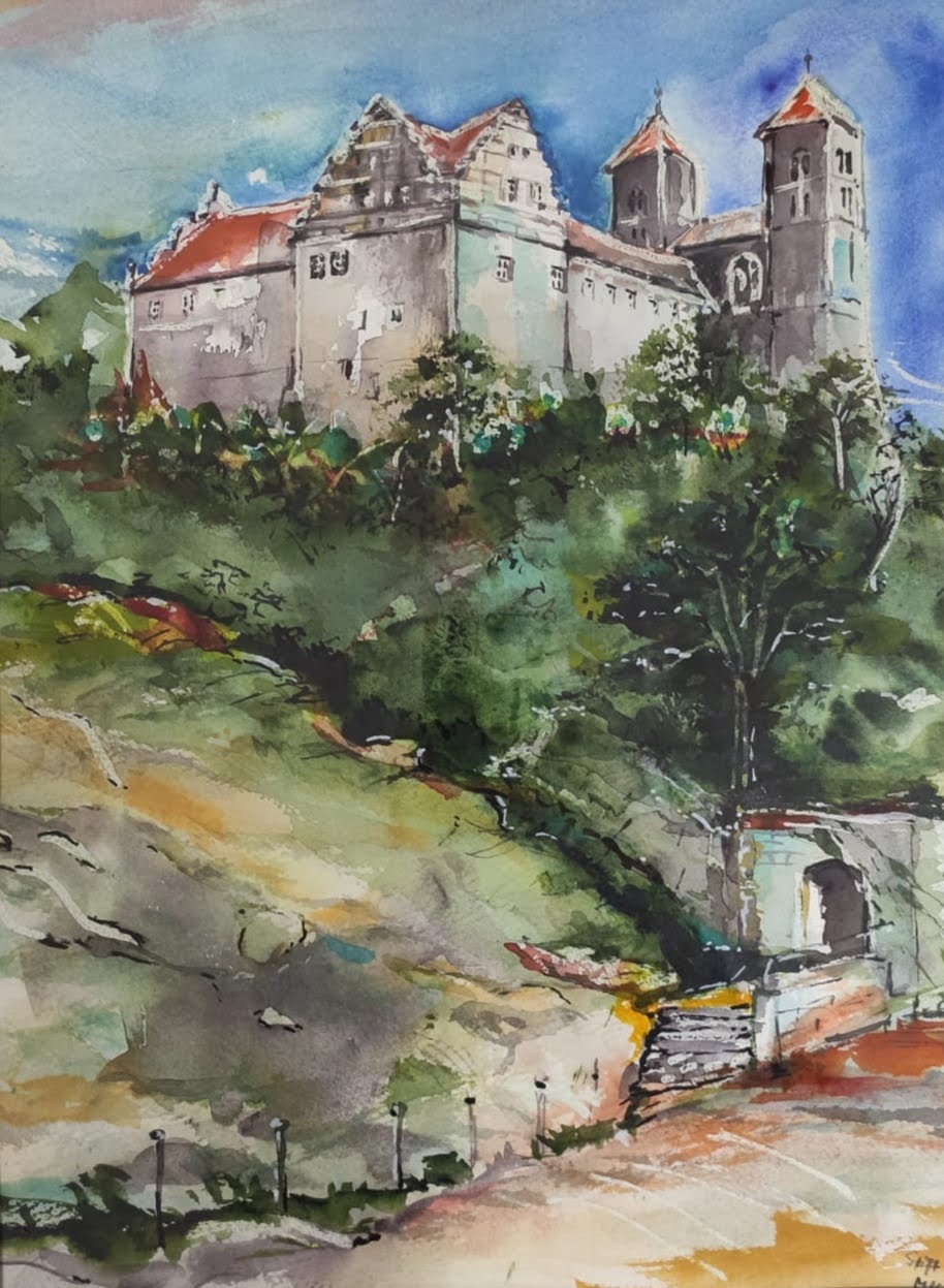 Aquarell von Margitta Hempel