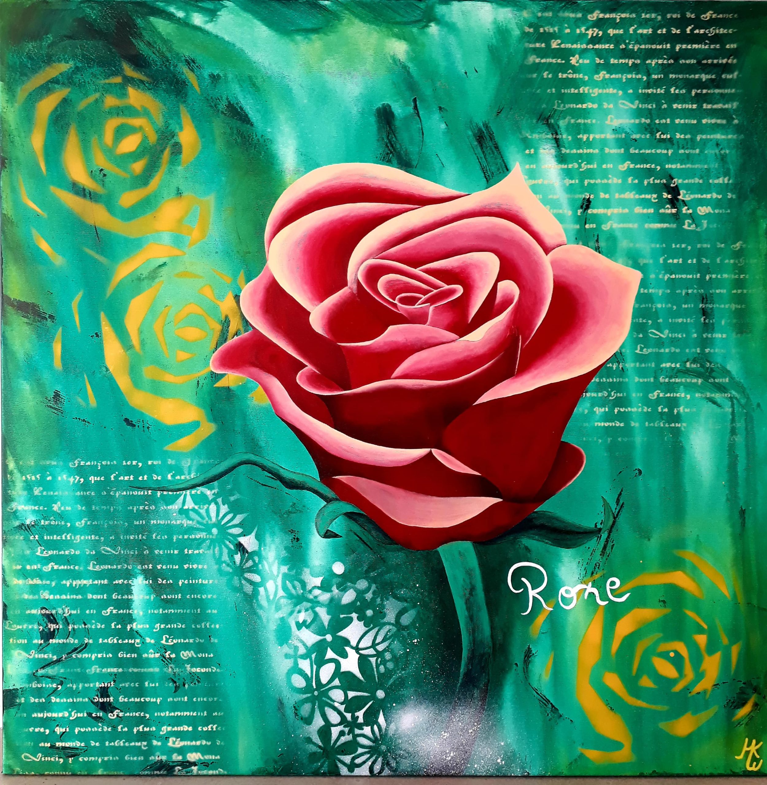 The Rose Flower Dynamic Serie