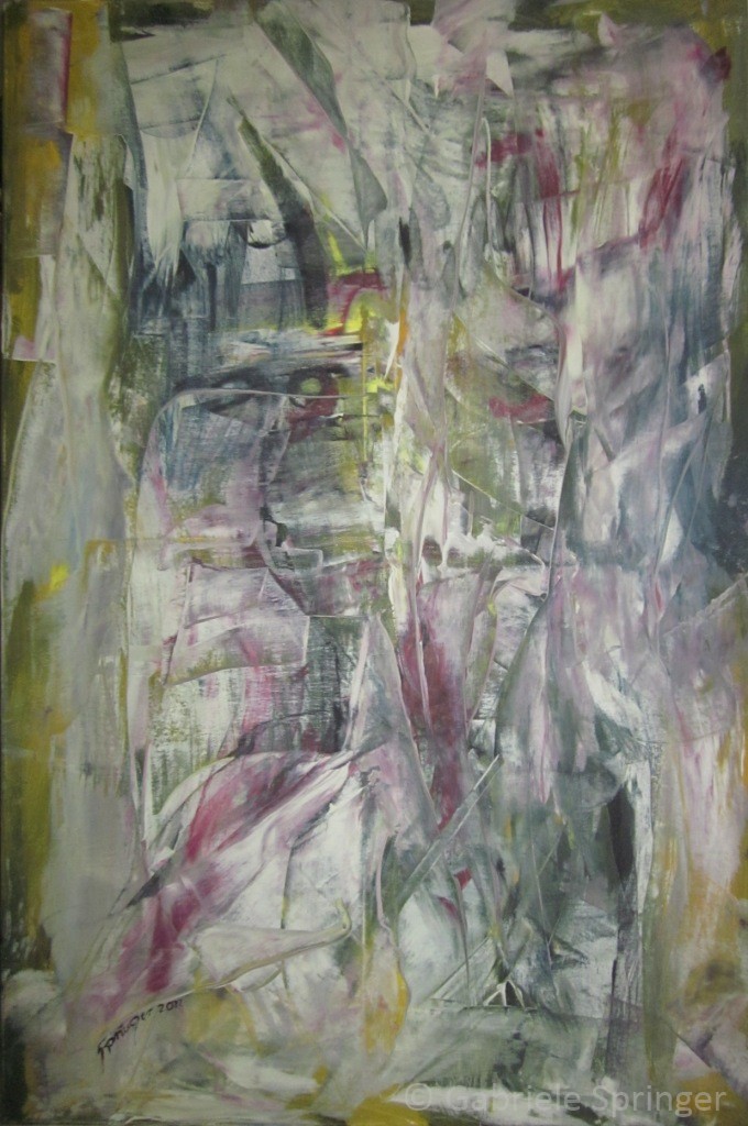 Im Dialog Nr. 14 - Acryl / Leinwand / 80x120 cm