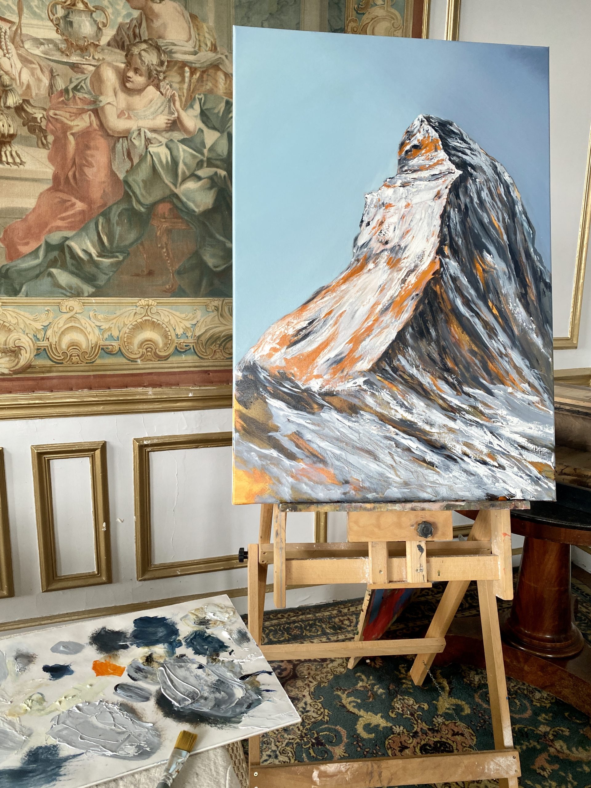 Schloss-Kollektion: Das Matterhorn 1, 70 x 100 cm, 3400 CHF