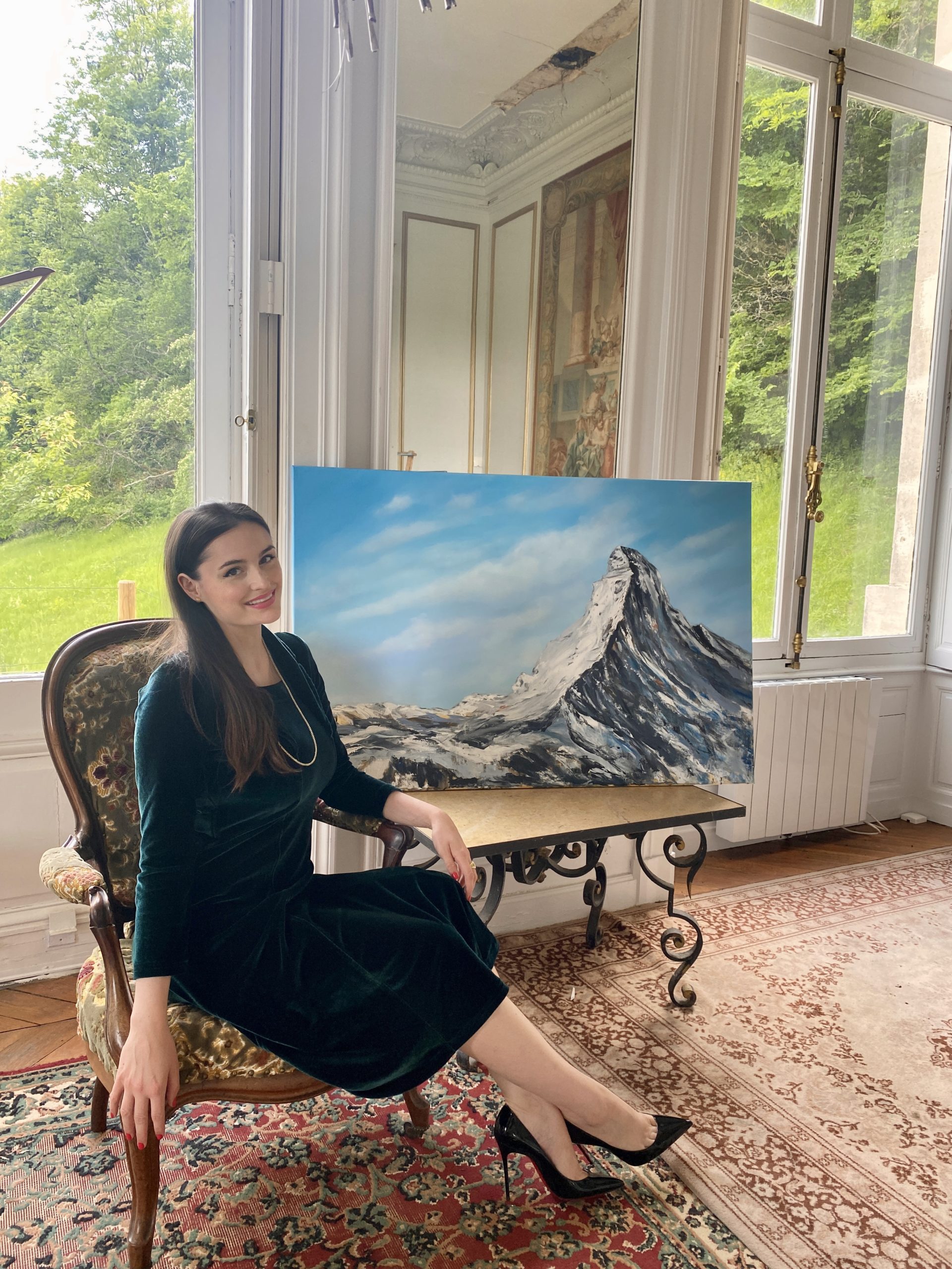 Schloss-Kollektion: Das Matterhorn 2, 120 x 80 cm, 4000 CHF