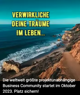 verwirkliche Deine Träume....