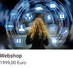 Webshop um 1999 Euro