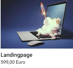 Landingpage um 599 Euro